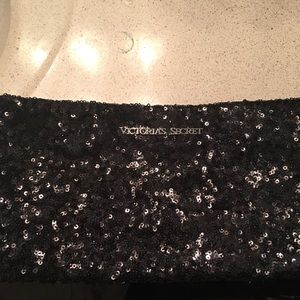 Victoria Secret Black Clutch